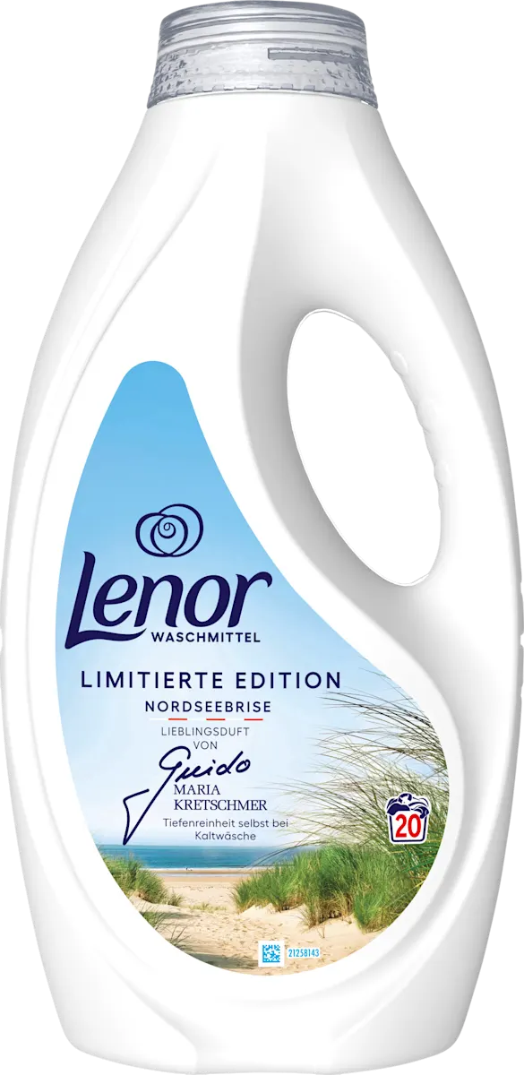 Гель для прання, Lenor Nordseebrise, 20 прань, 900 мл