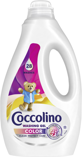 Гель для прання кольорових речей Coccolino Care Color 28 прань, 1.12 л