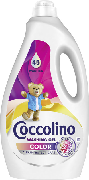 Гель для прання кольорових речей Coccolino Care Color 45 прань, 1.8 л