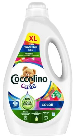 Гель для прання кольорових речей Coccolino Care Color 60 прань, 2.4 л