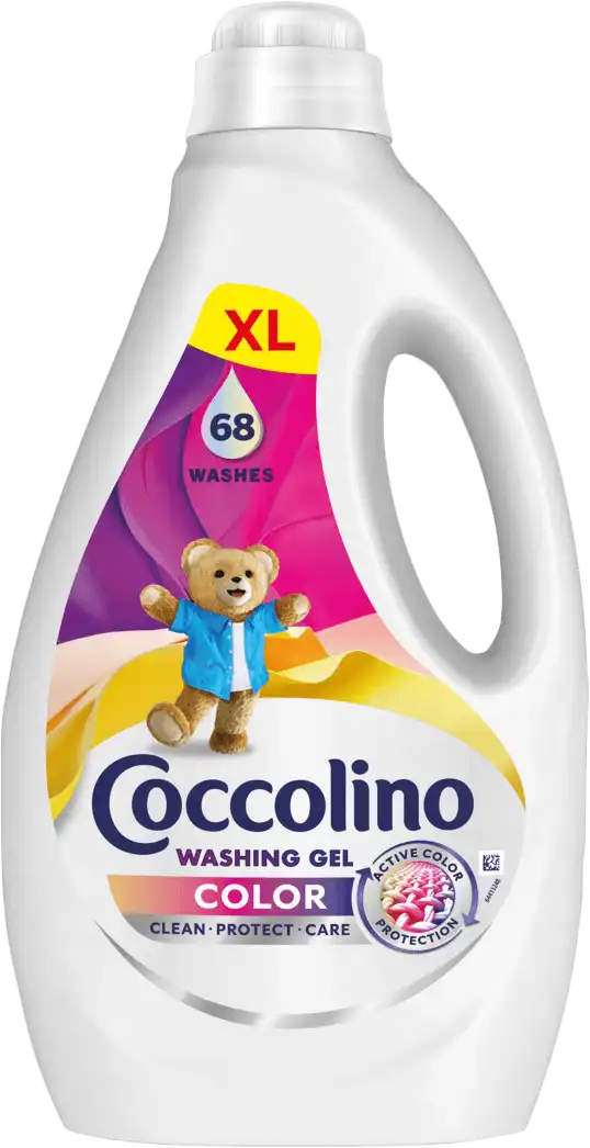 Гель для прання кольорових речей Coccolino Care Color 68 прань, 2.72 л