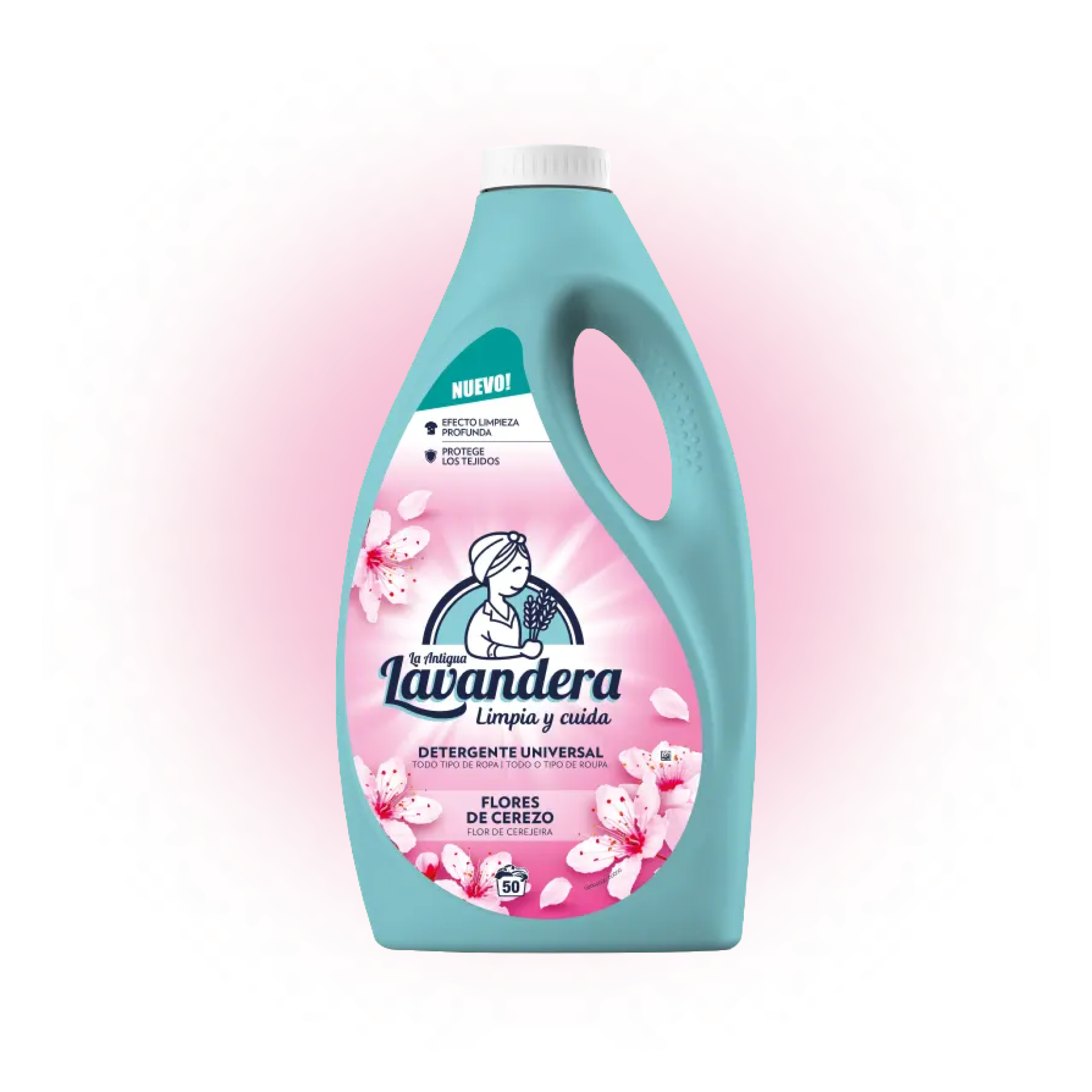 Гель La Antigua Lavandera Floral з ароматом квітів, 2.5 л (50 прань)