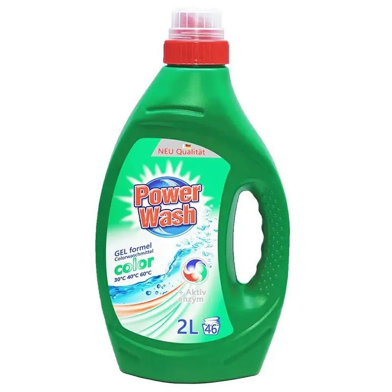 Гель Power Wash для кольорової білизни, 2 л