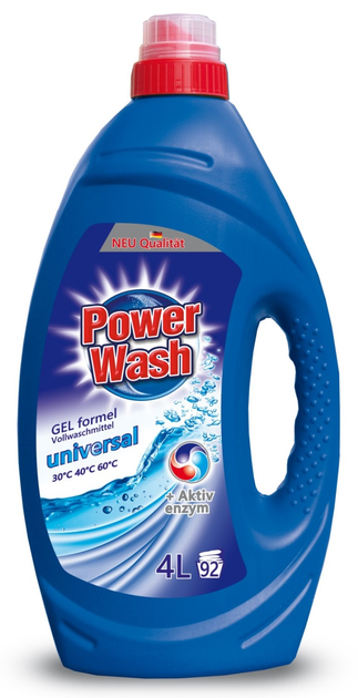 Гель Power Wash універсальний, 4 л