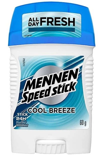 Гелевий дезодорант-стік Mennen Speed Stick Cool Breeze, 60 г