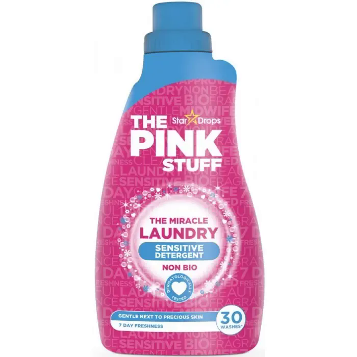 Гипоаллергенный гель The Pink Stuff Sensitive Non Bio, 960 мл (30 стирок)