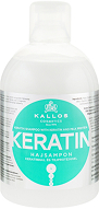 Шампунь Kallos Cosmetics Keratin для укрепления и восстановления, 1 л