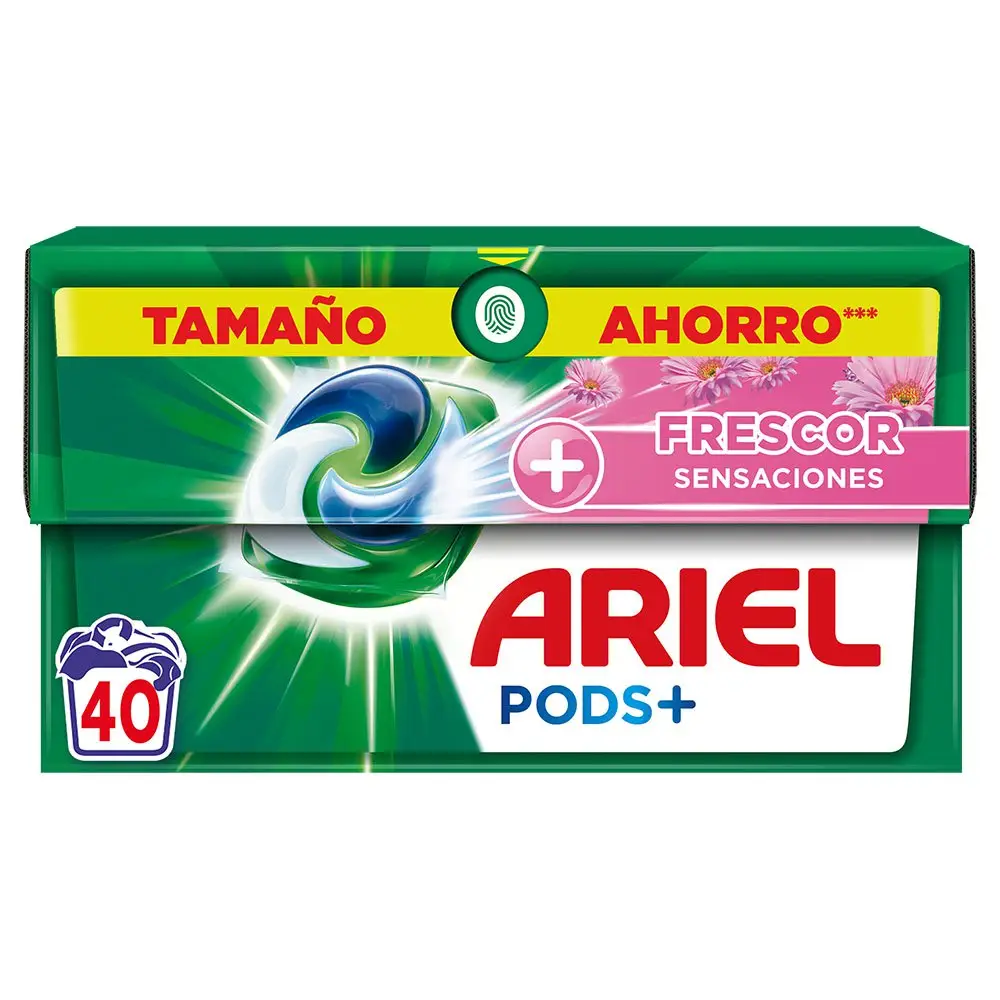 Капсулы для стирки Ariel Pods Frescor Sensaciones, 40шт.