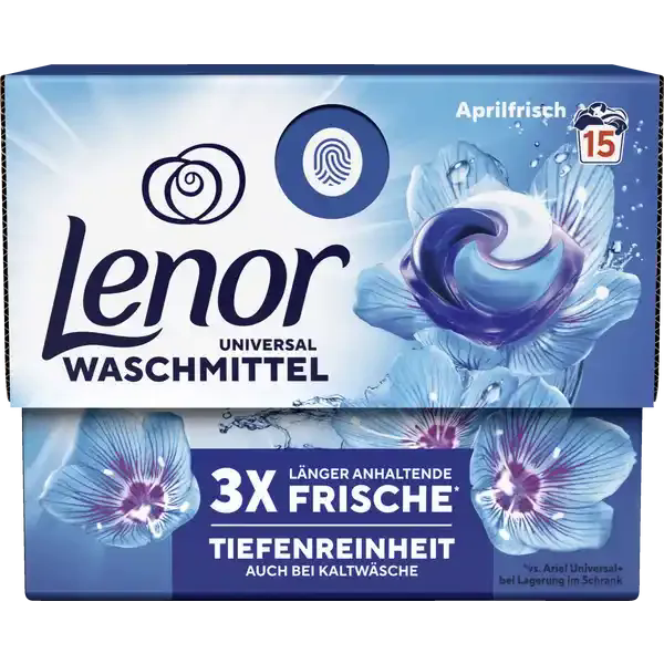 Капсули для прання, Lenor Aprilfrisch 15 шт.