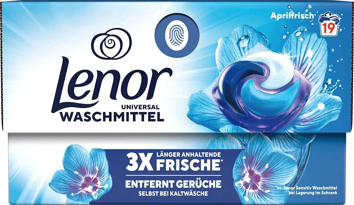Капсули для прання, Lenor Aprilfrisch 19 шт.
