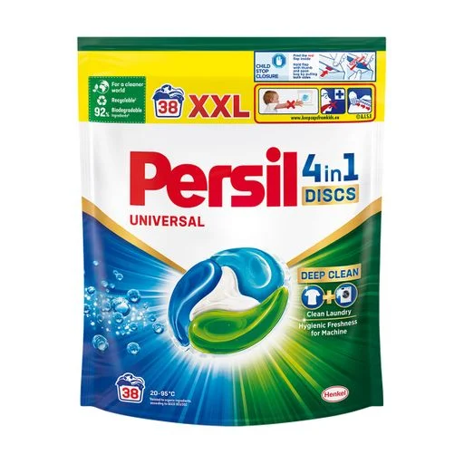 Капсули для прання Persil 4 in 1 Discs Universal, 38шт.