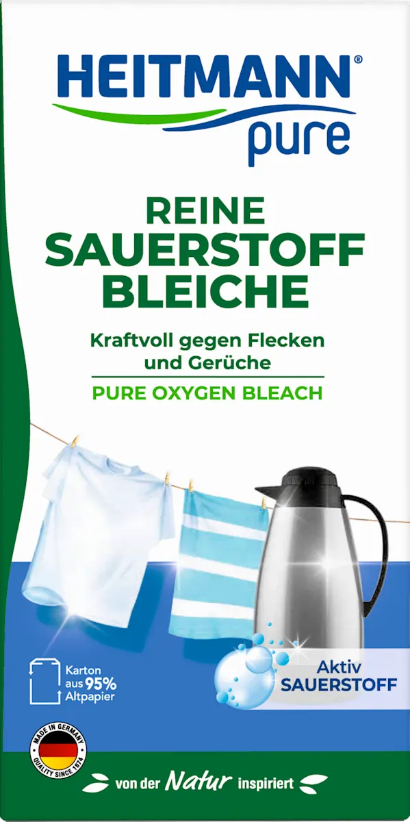 Кисневий відбілювач Heitmann Pure, 350 г