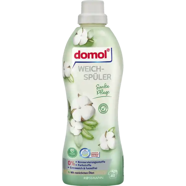 Кондиціонер для білизни, Domol Fresh Breeze 40 прань, 1 л.