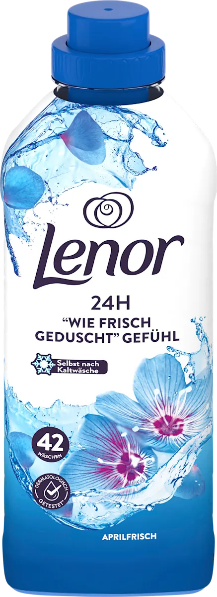 Кондиціонер для білизни, Lenor Aprilfrisch 42 прання, 882 мл