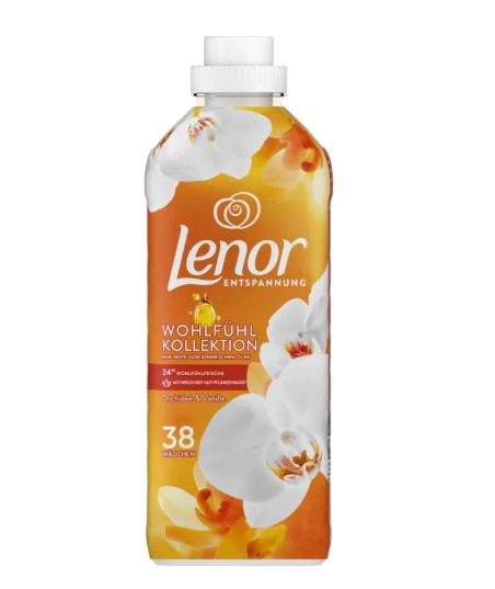 Кондиціонер для білизни, Lenor Ваніль і Орхідея, 38 прань, 950 мл