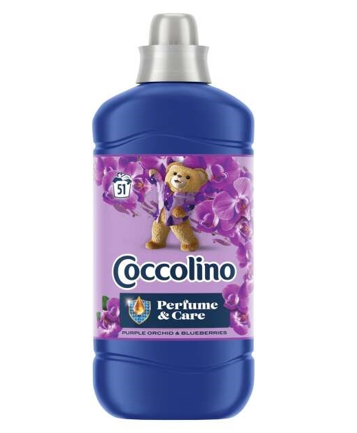 Кондиционер для белья Coccolino Purple Orchid & Blueberries, 1.275 л (51 стирка)