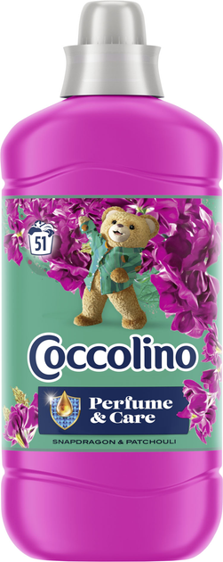 Кондиционер для белья Coccolino Perfume & Care Snapdragon & Patchouli, 1.275 л (51 стирка)