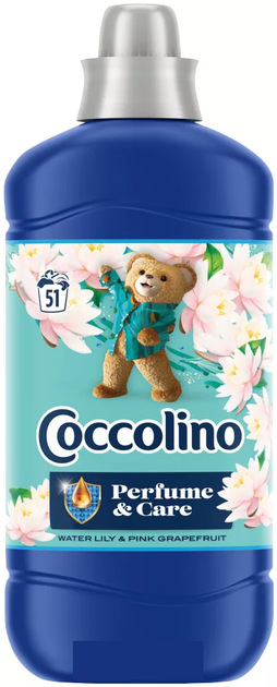 Кондиционер для белья Coccolino Water Lily & Pink Grapefruit, 1.275 л (51 стирка)