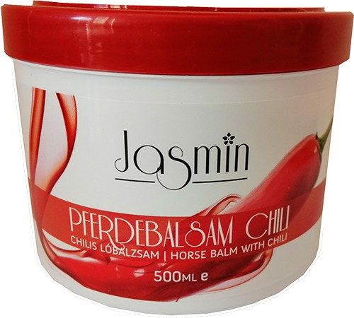 Кінський бальзам з перцем Jasmin Pferdebalsam Chill, 500 мл