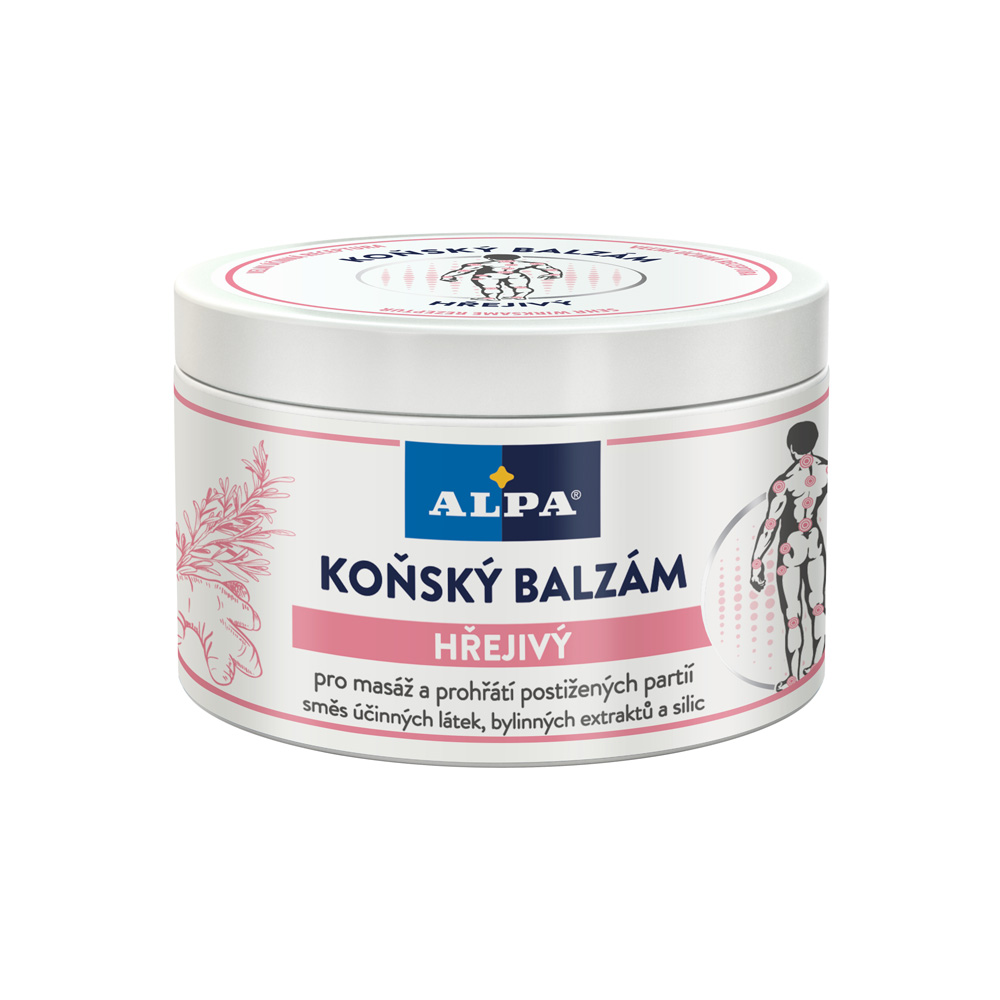 Кінський бальзам загріваючий Alpa Konsky Balzam Hrejivy, 250 мл