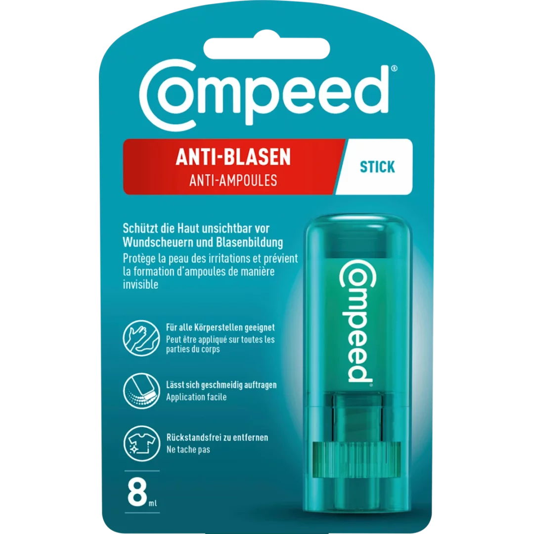 Крем-стік для тіла проти натирання Compeed Anti Blister Stick, 8 мл