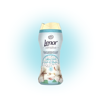 Кондиціонер для білизни в гранулах Lenor Sensitive Cotton Fresh, 210 г