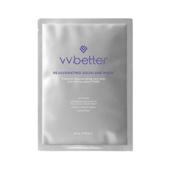 Маска омолоджуюча для обличчя зі скваланом VVBETTER REJUVENATING SQUALANE MASK, 28 мл