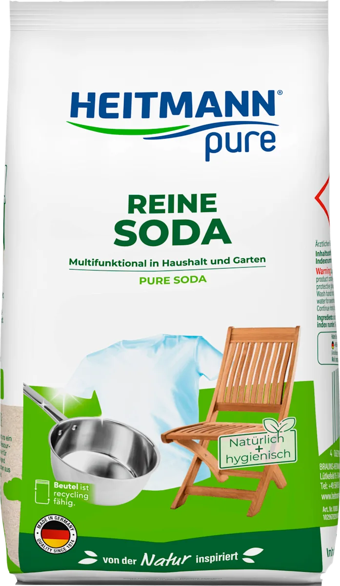 Багатофункціональна сода для чищення Heitmann Pure, 500 г