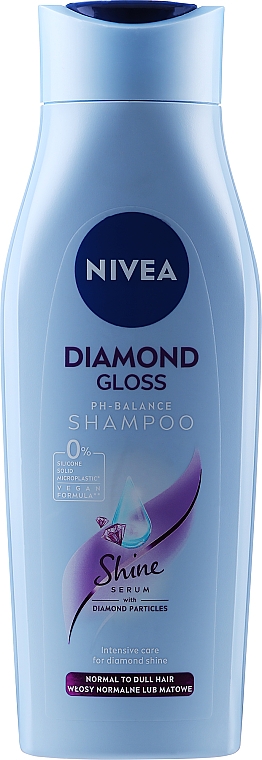 Шампунь Nivea Diamond Gloss для блеска, 400 мл
