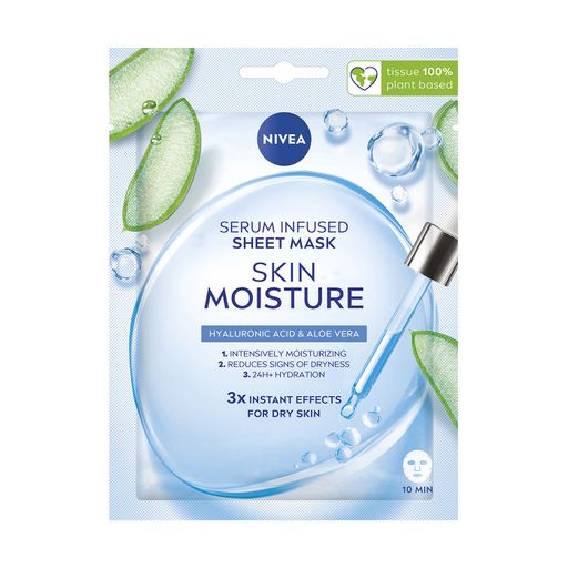Тканевая маска Nivea Увлажнение Гидробаланс, 28 г