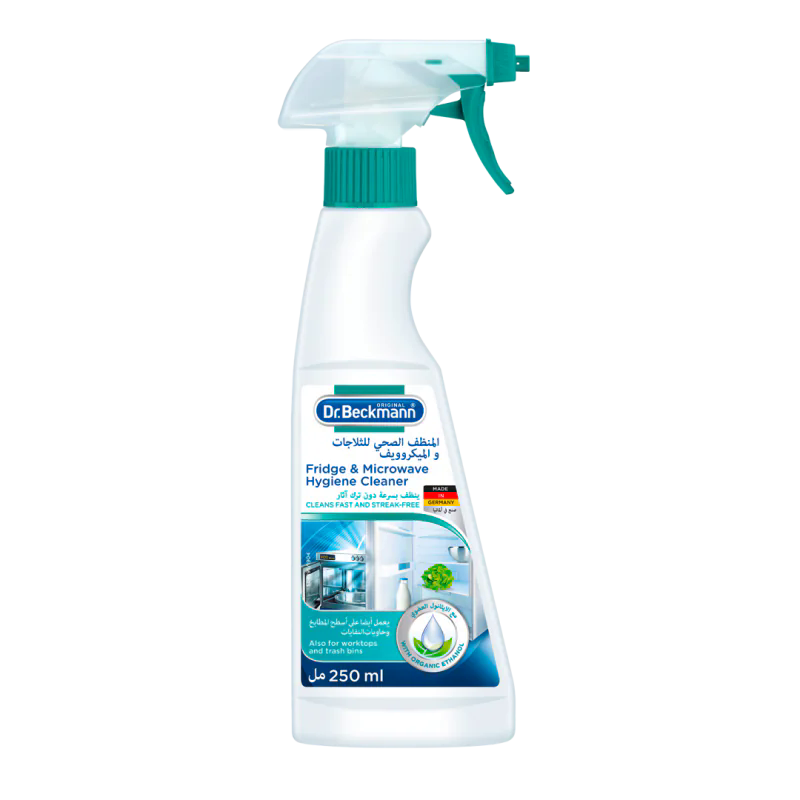 Очиститель для холодильников и микроволновых печей Dr. Beckmann Fridge & Microwave Cleaner, 250 мл.