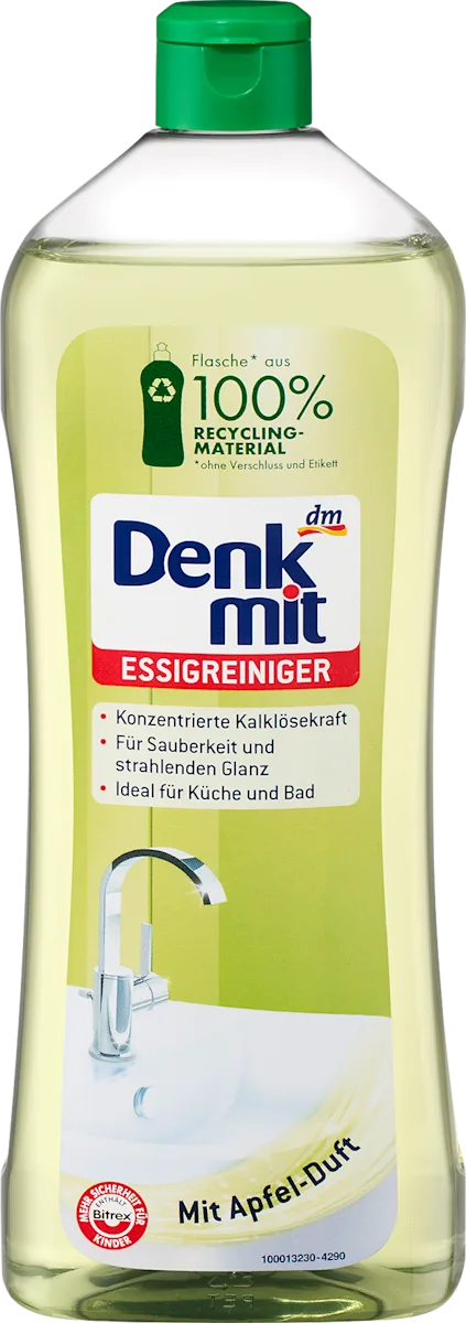 Очиститель с уксусом и ароматом яблока Denkmit Apple vinegar cleaner, 1 л.