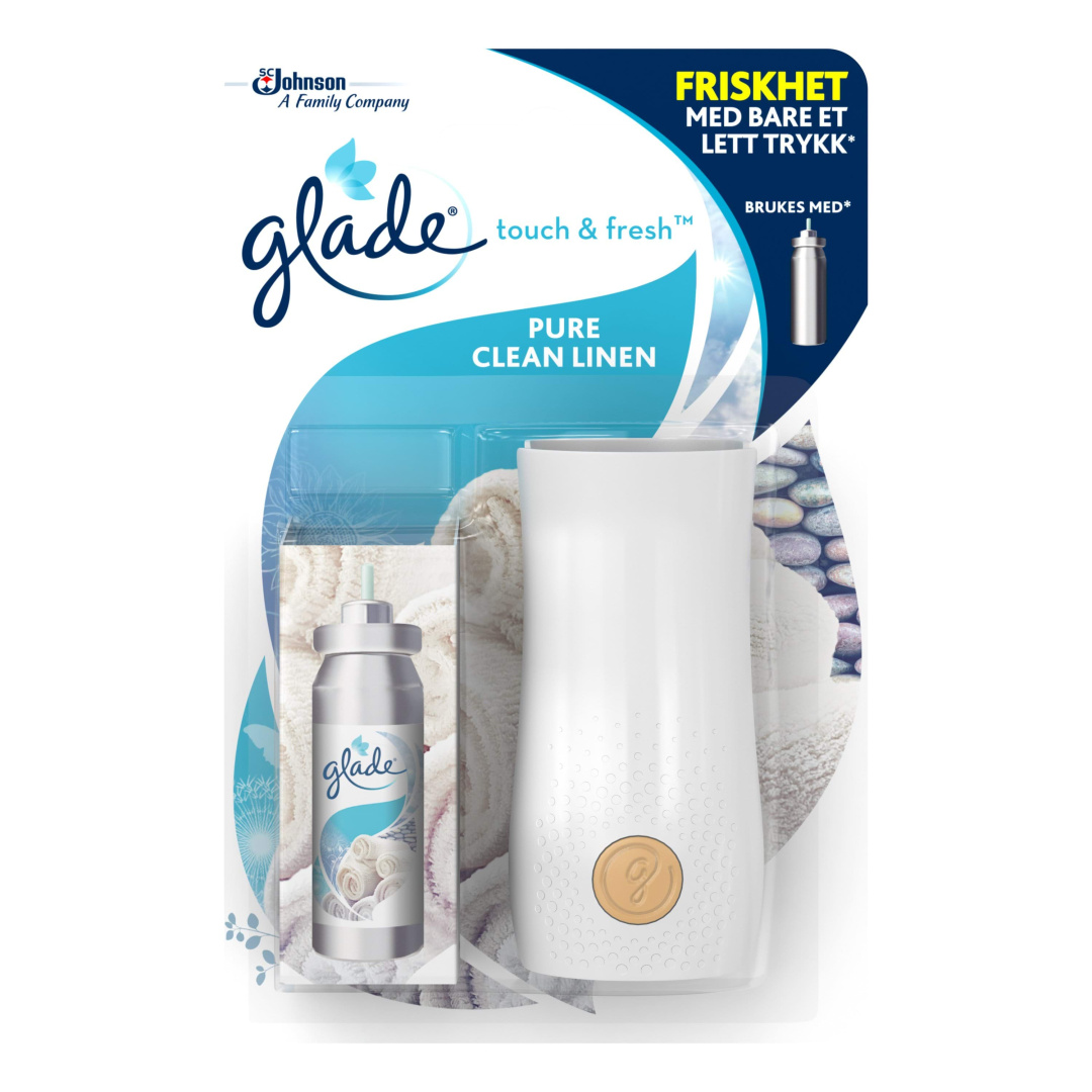 Освежитель микроспрей Glade «Свежесть белья», 10 мл