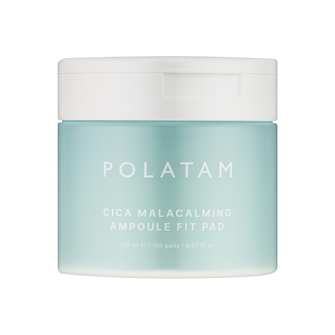 Педи заспокійливі POLATAM CICA MALACALMING AMPOULE FIT PAD, 150мл/100шт