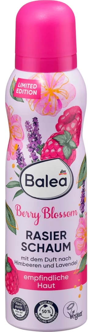 Піна для гоління жіноча Balea Berry Blossom, 150 мл