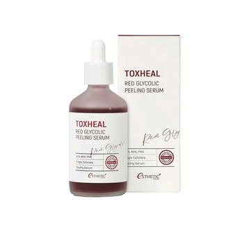 Пілінг-сироватка для обличчя ESTHETIC HOUSE Toxheal Red Glyucolic Peeling Serum, 100 мл Пілінг-сироватка для обличчя ESTHETIC HOUSE Toxheal Red Glyucolic Peeling Serum, 100 мл