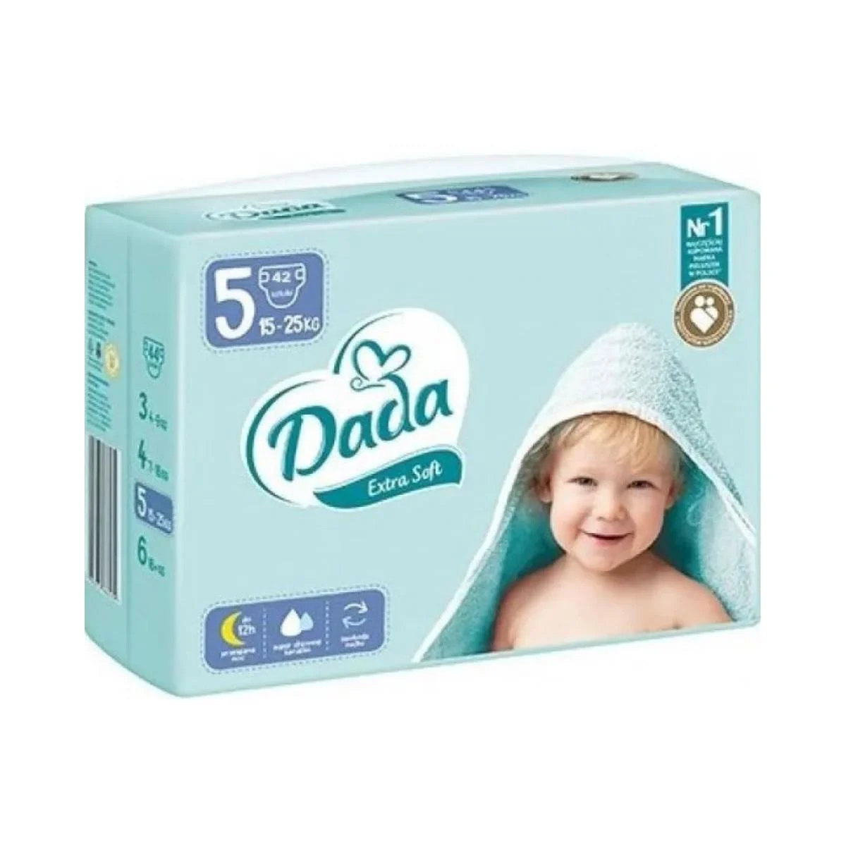 Підгузки Dada Extra Soft розмір 5 (15-25 кг), 44 шт