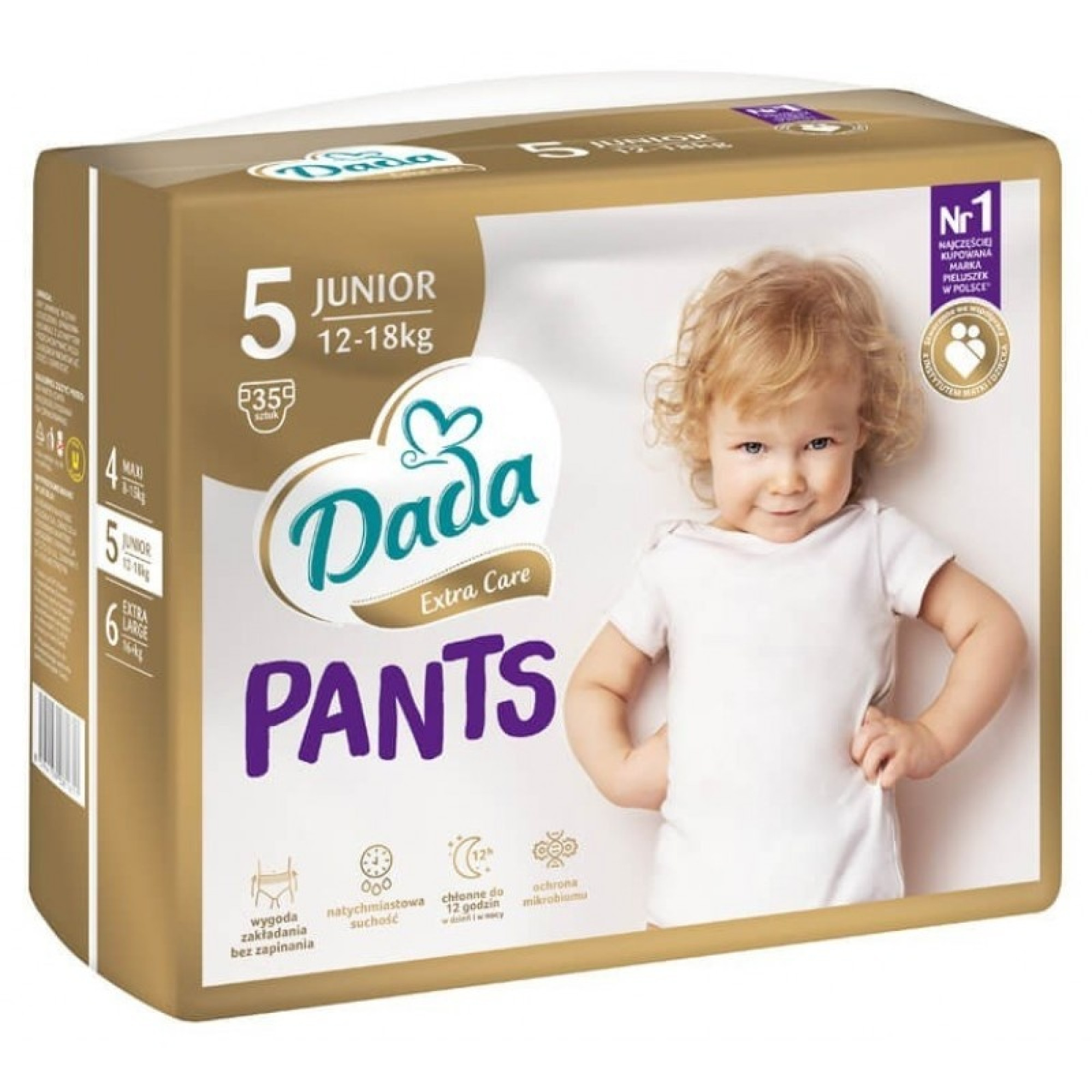 Підгузки-трусики Dada Extra Care розмір 5 (15-25 кг), 33 шт