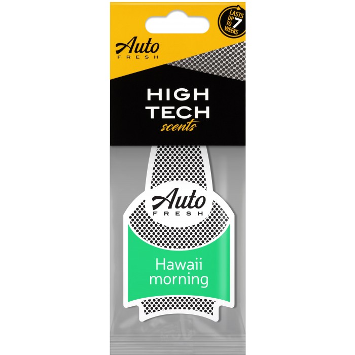 Підвісний ароматизатор для авто Auto Fresh Hawaii Morning, ракета, 1 шт
