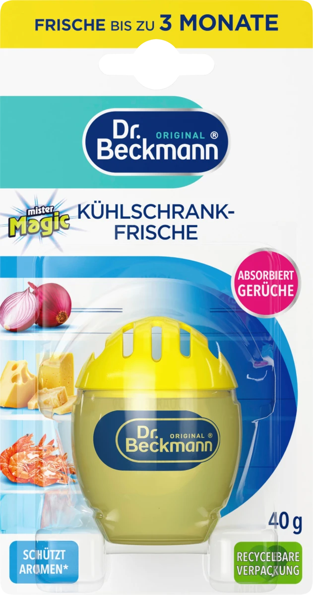 Поглинач запаху в холодильник Dr. Beckmann Kuhlschrank-Frische з екстрактом лимону