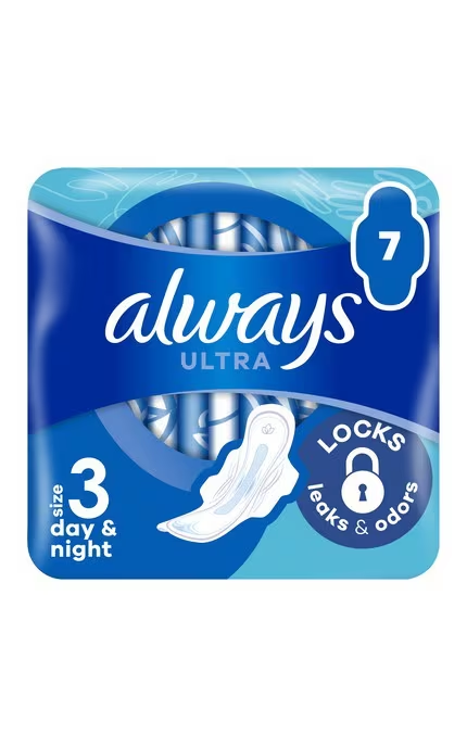Прокладки Always Ultra Day & Night, 7 шт