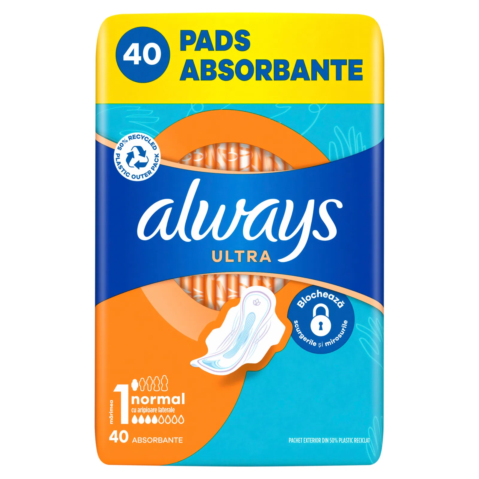 Прокладки Always Ultra Normal, 40 шт