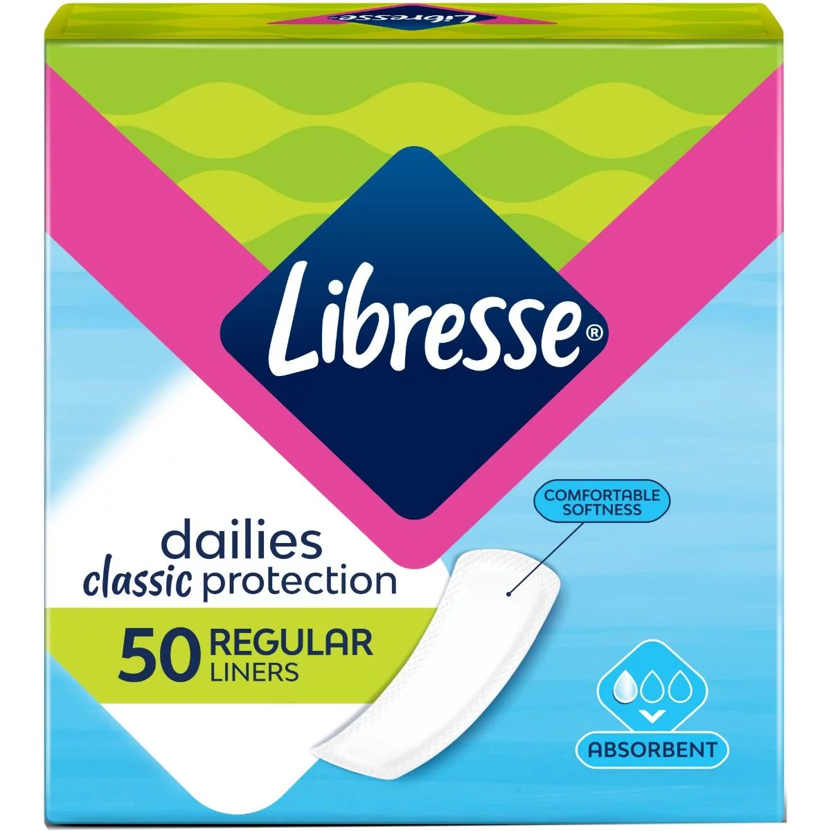 Прокладки Libresse Pantyliners Classic, 50 шт.