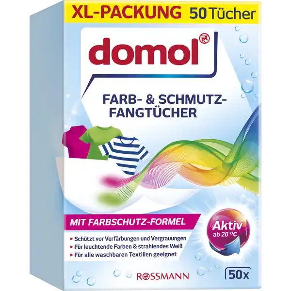 Серветки для збору фарби та забруднень, Domol Farb- & Schmutzfangtucher 50 шт
