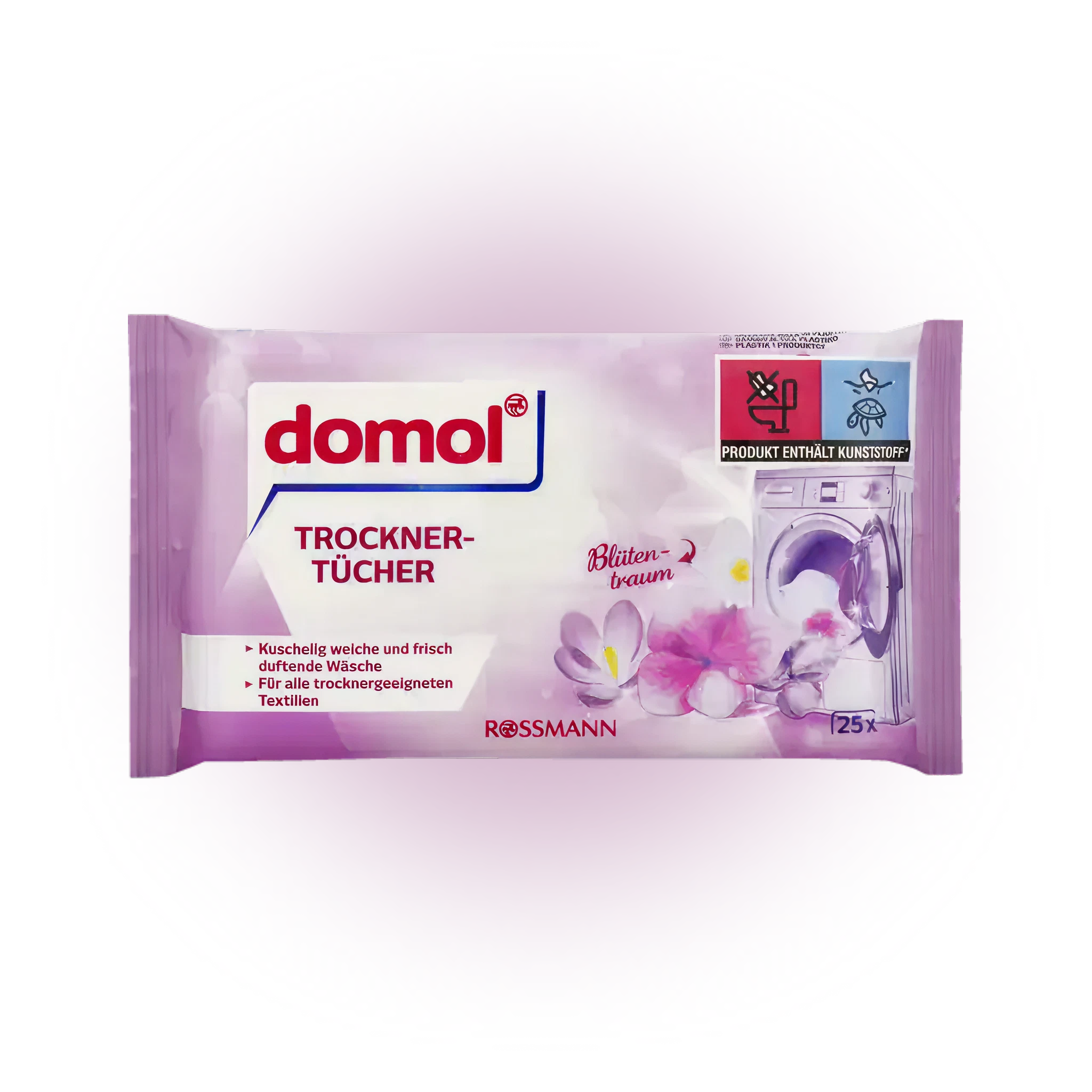 Серветки для сушіння білизни, Domol Blossom Dream 25 шт.