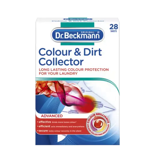 Серветки для захисту білизни Dr. Beckmann Color & Dirt Collector ADVANCED, 28 шт.