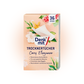 Салфетки для сушильной машины Denkmit Cosy Elegance 36 шт.