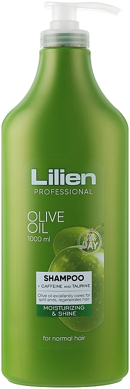 Шампунь для нормального волосся Lilien Professional Shampoo Olive Oil, 1 л