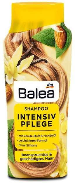 Шампунь для пошкодженого і виснаженого волосся Balea Intensive Pflege, 300 мл