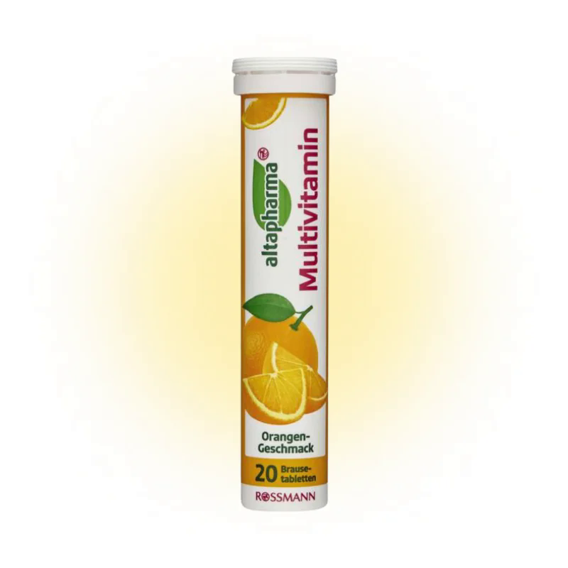 Шипучие витамины Altapharma Multivitamin со вкусом апельсина